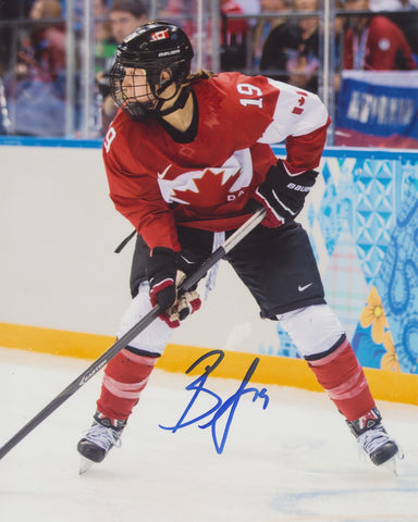 BRIANNE JENNER SIGNED TEAM CANADA 8X10 PHOTO