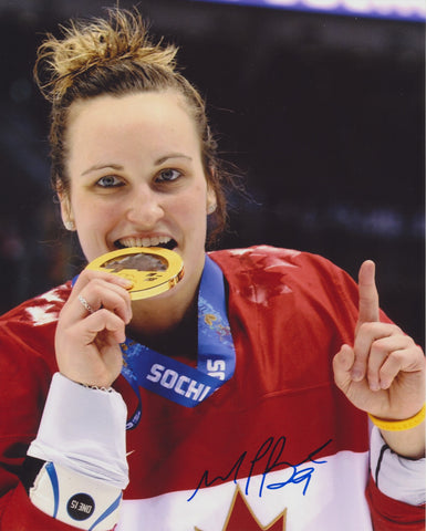 MARIE-PHILIP POULIN SIGNED TEAM CANADA 8X10 PHOTO