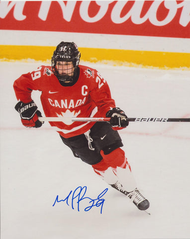 MARIE-PHILIP POULIN SIGNED TEAM CANADA 8X10 PHOTO 4