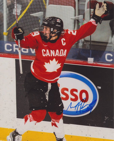 MARIE-PHILIP POULIN SIGNED TEAM CANADA 8X10 PHOTO 5