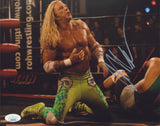MICKEY ROURKE SIGNED THE WRESTLER 8X10 PHOTO JSA