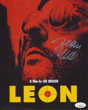 JEAN RENO SIGNED LEON THE PROFESSIONAL 8X10 PHOTO JSA