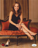 GIADA DE LAURENTIIS SIGNED FOOD NETWORK 8X10 PHOTO 7 JSA