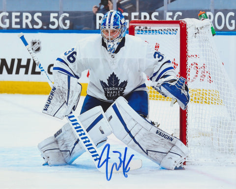 JACK CAMPBELL SIGNED TORONTO MAPLE LEAFS 8X10 PHOTO 2