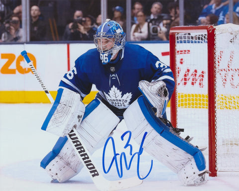 JACK CAMPBELL SIGNED TORONTO MAPLE LEAFS 8X10 PHOTO 3