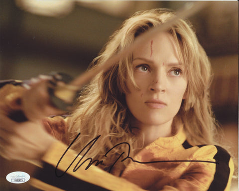 UMA THURMAN SIGNED KILL BILL 8X10 PHOTO JSA