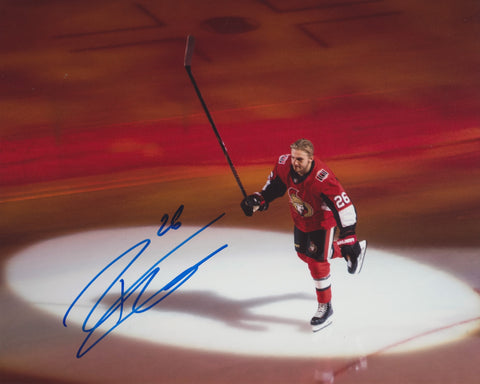 ERIK BRANNSTROM SIGNED OTTAWA SENATORS 8X10 PHOTO 4