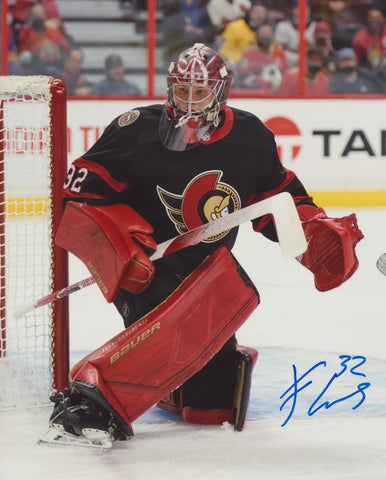 FILIP GUSTAVSSON SIGNED OTTAWA SENATORS 8X10 PHOTO 2