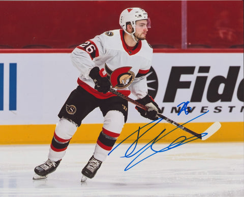 ERIK BRANNSTROM SIGNED OTTAWA SENATORS 8X10 PHOTO