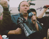 ALEX JONES SIGNED INFOWARS 8X10 PHOTO 2 JSA