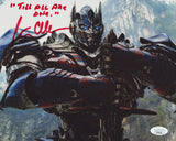 PETER CULLEN SIGNED TRANSFORMERS: AGE OF EXTINCTION 8X10 PHOTO JSA