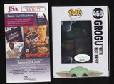 JOHN ROSENGRANT SIGNED GROGU WITH BUTTERFLY STAR WARS MANDALORIAN FUNKO POP JSA