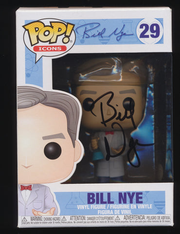 BILL NYE THE SCIENCE GUY SIGNED FUNKO POP JSA