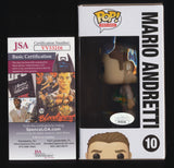 MARIO ANDRETTI SIGNED SPORTS LEGENDS FUNKO POP JSA