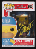 DAN CASTELLANETA SIGNED THE SIMPSONS U.S.A. HOMER FUNKO POP JSA
