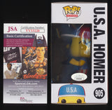 DAN CASTELLANETA SIGNED THE SIMPSONS U.S.A. HOMER FUNKO POP JSA