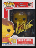 DAN CASTELLANETA SIGNED THE SIMPSONS BARNEY GUMBLE FUNKO POP JSA