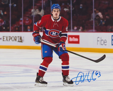 ARBER XHEKAJ SIGNED MONTREAL CANADIENS 8X10 PHOTO