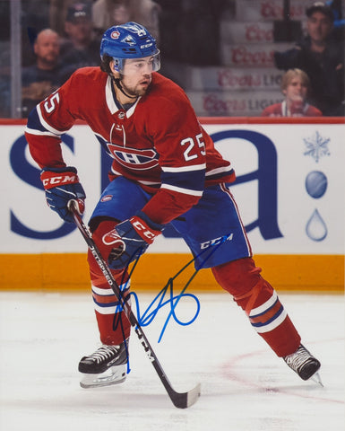 RYAN POEHLING SIGNED MONTREAL CANADIENS 8X10 PHOTO 6