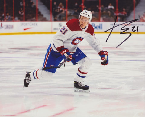 KAIDEN GUHLE SIGNED MONTREAL CANADIENS 8X10 PHOTO