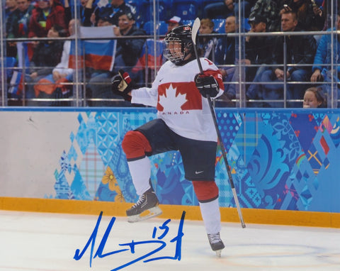 MELODIE DAOUST SIGNED TEAM CANADA 8X10 PHOTO