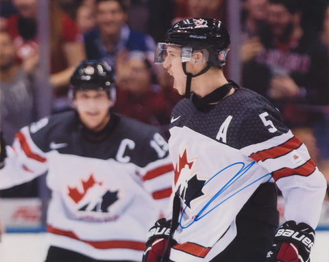 THOMAS CHABOT SIGNED TEAM CANADA 8X10 PHOTO