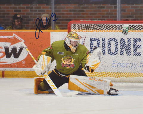 JOE VRBETIC SIGNED NORTH BAY BATTALION 8X10 PHOTO