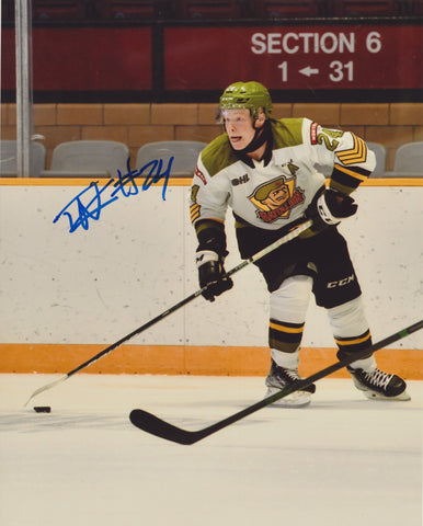 TY NELSON SIGNED NORTH BAY BATTALION 8X10 PHOTO
