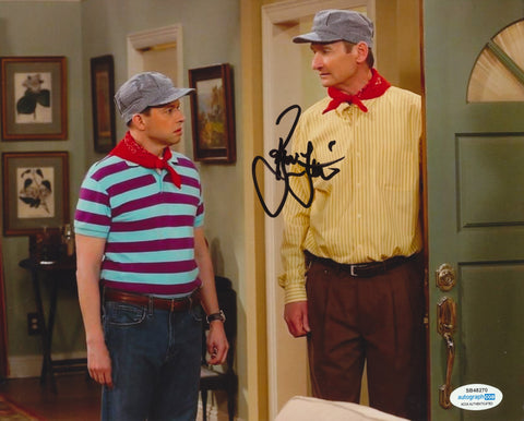 RYAN STILES SIGNED TWO AND A HALF MEN 8X10 PHOTO 2 ACOA