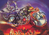 JUDAS PRIEST SIGNED PAINKILLER VINYL RECORD JSA