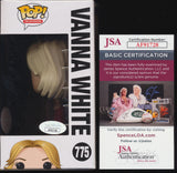 VANNA WHITE SIGNED WHEEL OF FORTUNE CHASE EDITION FUNKO POP JSA