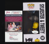 BOB BERGEN SIGNED SPACE JAM SYLVESTER & TWEETY FUNKO POP JSA
