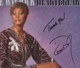 DIONNE WARWICK SIGNED HEARTBREAKER VINYL RECORD JSA