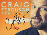 CRAIG FERGUSON SIGNED TICKLE FIGHT VINYL RECORD JSA