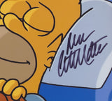 DAN CASTELLANETA & GLENN CLOSE SIGNED THE SIMPSONS 11X14 PHOTO JSA