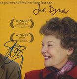 PHILOMENA CAST SIGNED 12X18 MOVIE POSTER JSA JUDI DENCH STEVE COOGAN