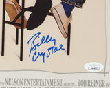 BILLY CRYSTAL SIGNED WHEN HARRY MET SALLY... 12X18 MOVIE POSTER 2 JSA