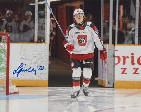 LUCA PINELLI SIGNED OTTAWA 67'S 8X10 PHOTO 2