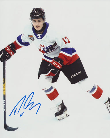 RIDLY GREIG SIGNED CHL TOP PROSPECTS GAME 8X10 PHOTO
