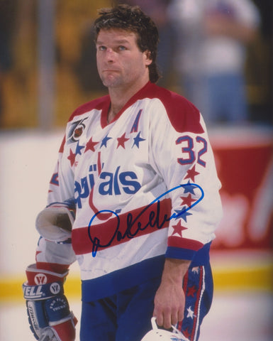 DALE HUNTER SIGNED WASHINGTON CAPITALS 8X10 PHOTO 9