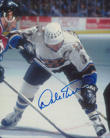 DALE HUNTER SIGNED WASHINGTON CAPITALS 8X10 PHOTO 6