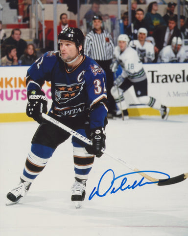 DALE HUNTER SIGNED WASHINGTON CAPITALS 8X10 PHOTO 10