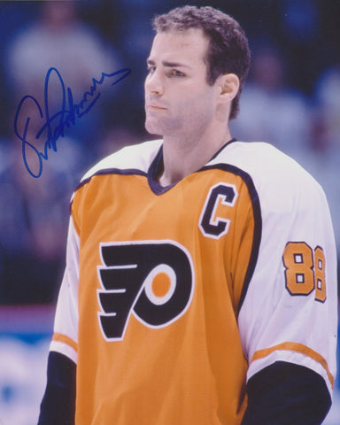 ERIC LINDROS SIGNED PHILADELPHIA FLYERS 8X10 PHOTO 4