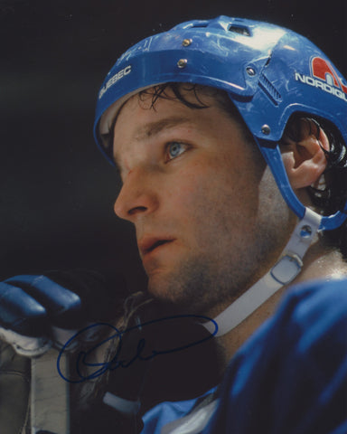 DALE HUNTER SIGNED QUEBEC NORDIQUES 8X10 PHOTO 2