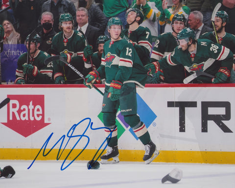 MATTHEW BOLDY SIGNED MINNESOTA WILD 8X10 PHOTO