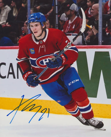 KAIDEN GUHLE SIGNED MONTREAL CANADIENS 8X10 PHOTO 2