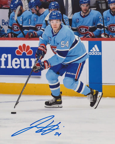 JORDAN HARRIS SIGNED MONTREAL CANADIENS 8X10 PHOTO 2