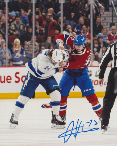 ARBER XHEKAJ SIGNED MONTREAL CANADIENS 8X10 PHOTO 4