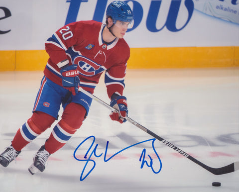 JURAJ SLAFKOVSKY SIGNED MONTREAL CANADIENS 8X10 PHOTO