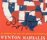 WYNTON MARSALIS SIGNED UNITED WE SWING VINYL RECORD JSA